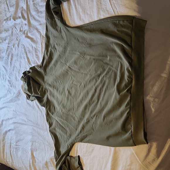 Extra long hooded tunic sweatshirt - Picture 5 of 9